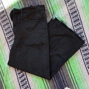 Madewell wide leg crop